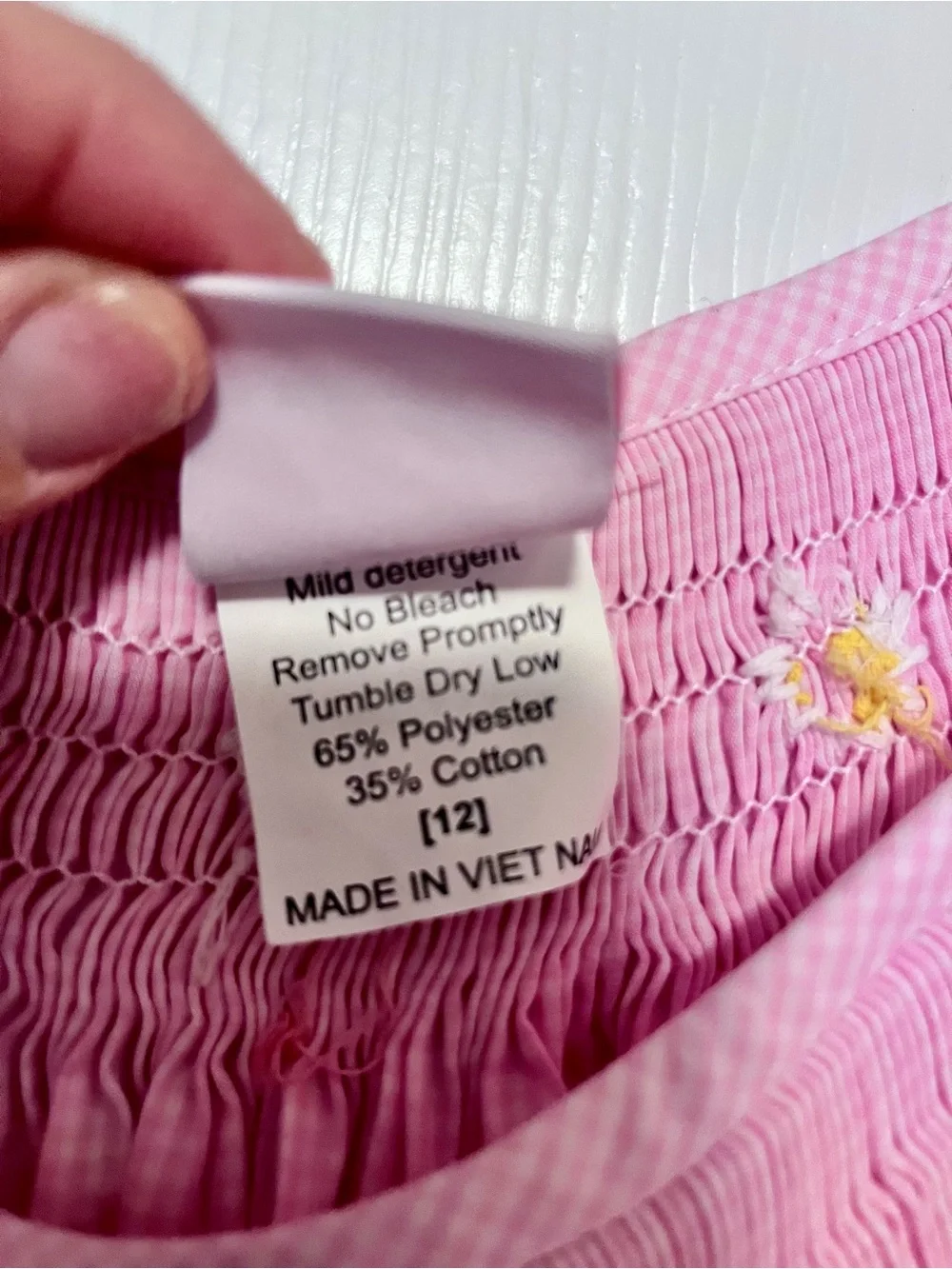 Stitch fish boutique Pink Daisy Tie-Shoulder Sundress for Kids